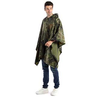 100% Waterproof PVC Reusable Boys Polyester Rainproof Poncho