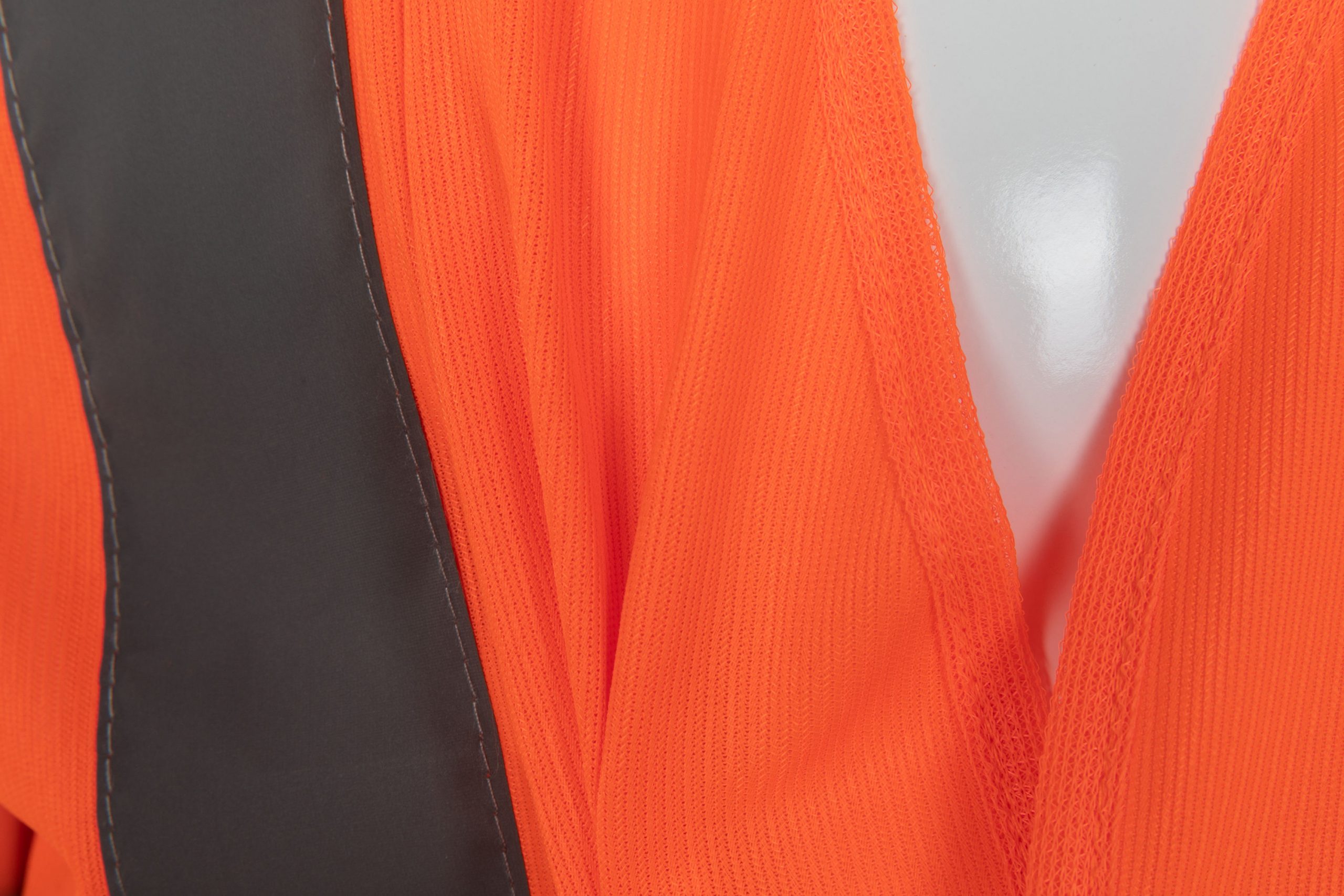 Breathable, warm, inflatable safety vest with high-visibility reflective and customizable logos