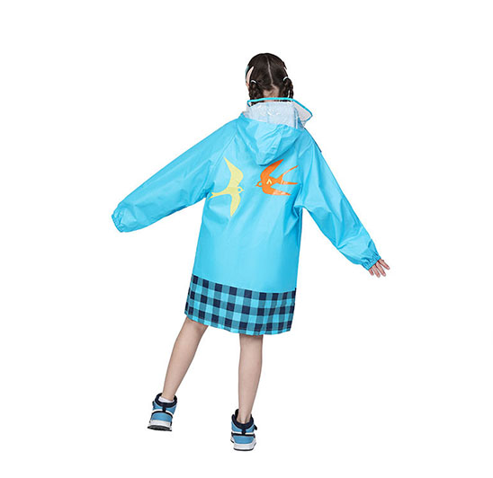 Waterproof polyester children’s raincoat, raincoat for outdoor sports and school use