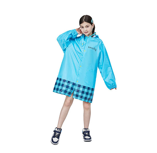 Waterproof polyester children’s raincoat, raincoat for outdoor sports and school use