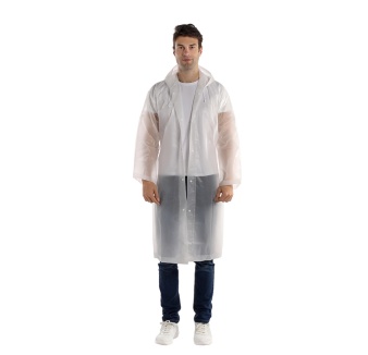 Portable & Lightweight PEVA One-piece Raincoat for Climbing and Hiking