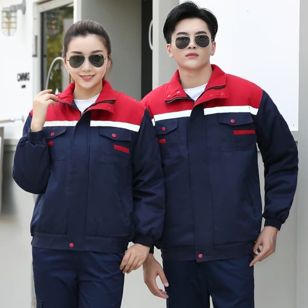 Heavyweight 280g Cotton Work Jacket with Durable T/100 Twill for Cold Weather Industrial Use