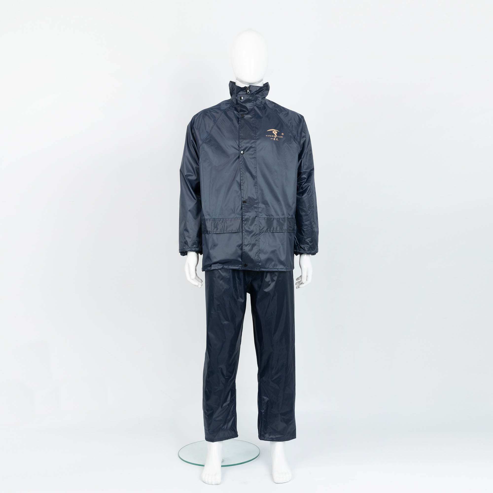 High-Quality Polyester-Coated PVC Waterproof Raincoat – Durable & Reliable for Adults