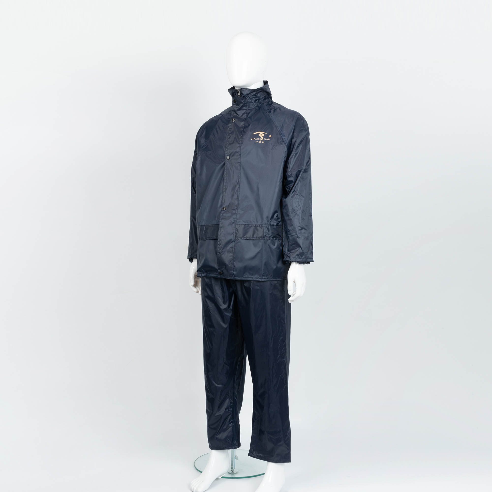 High-Quality Polyester-Coated PVC Waterproof Raincoat – Durable & Reliable for Adults