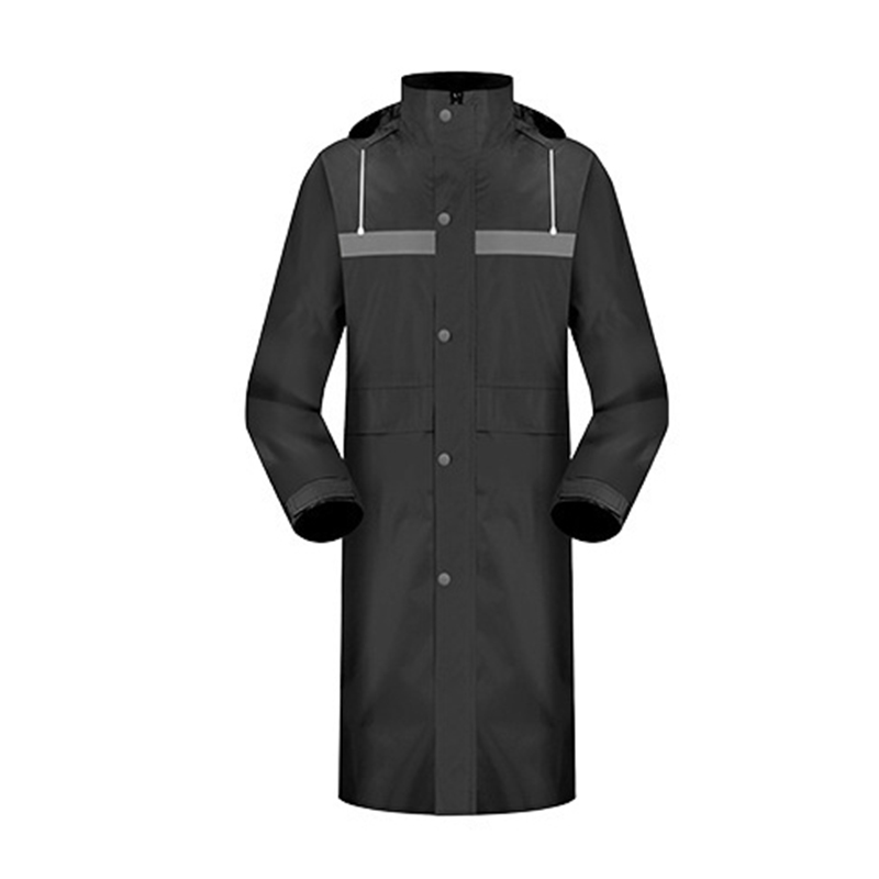 Waterproof Oxford Cloth Winter Parka Raincoat thickened raincoat parka