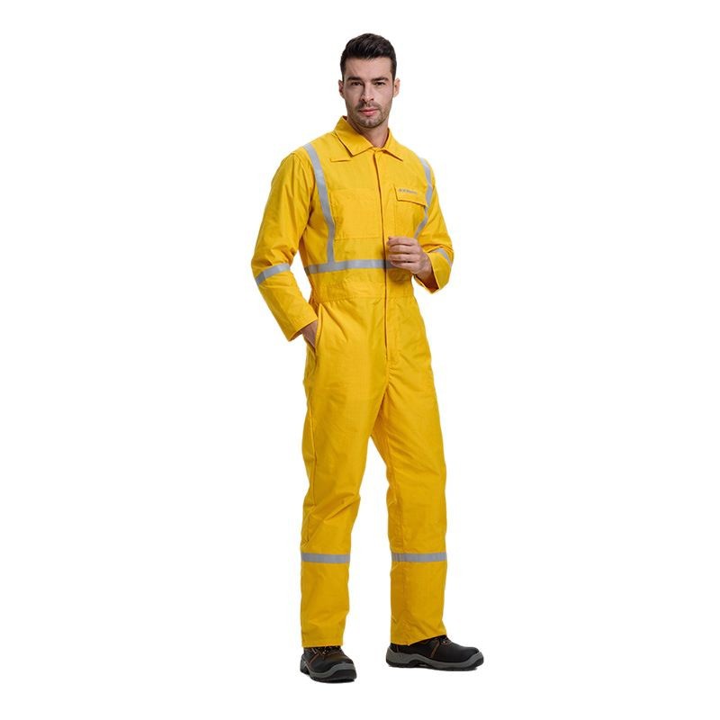 Bespoke Anti-Static Waterproof Work Clothing, Customizable Reflective Patterns, GRS/NFPA Certified Aramid/Modacrylic Material