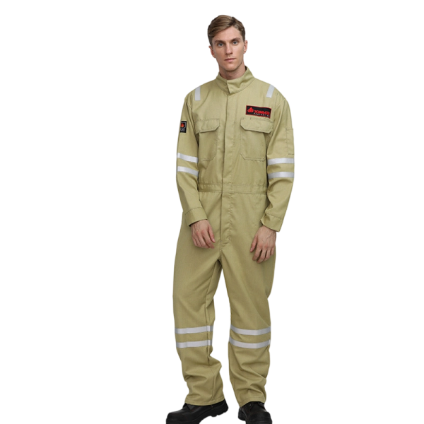 Bespoke Anti-Static Waterproof Work Clothing, Customizable Reflective Patterns, GRS/NFPA Certified Aramid/Modacrylic Material