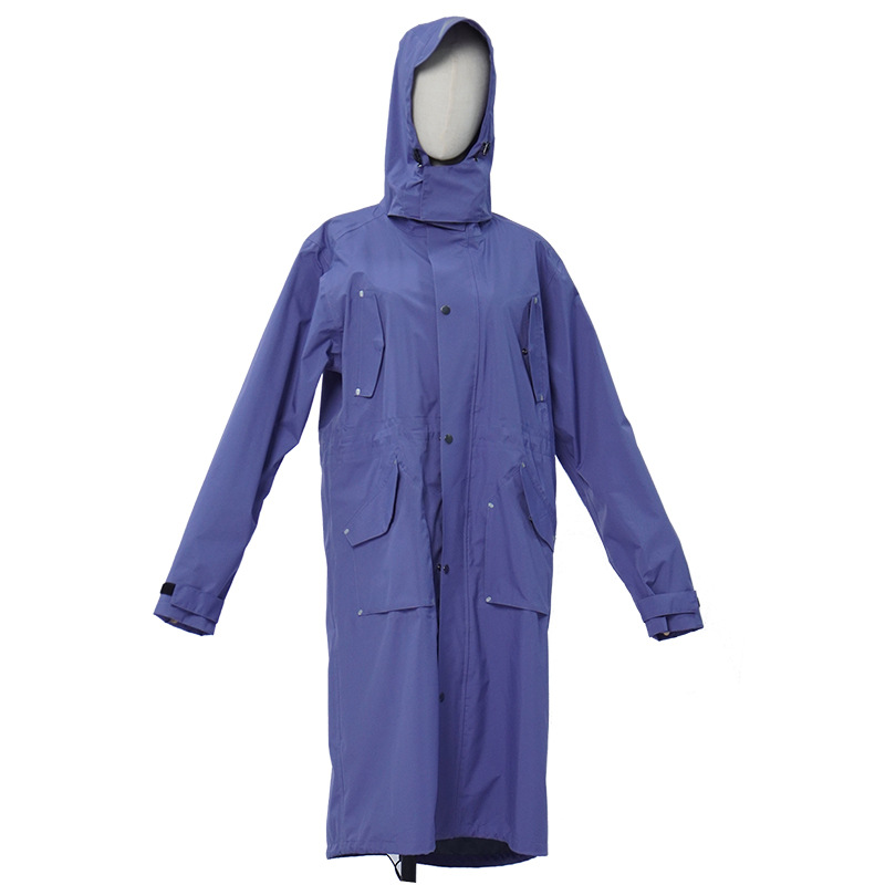 Premium Hooded Rain Coat | Durable Multi-Pocket Waterproof Outerwear