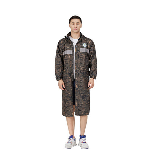 2026 Camouflage Long Reflective Raincoat – Waterproof Outdoor Work & Fashion Rain Jacket for Men 2026 Camouflage Long Reflective Raincoat – Waterproof Outdoor Work & Fashion Rain Jacket for Men