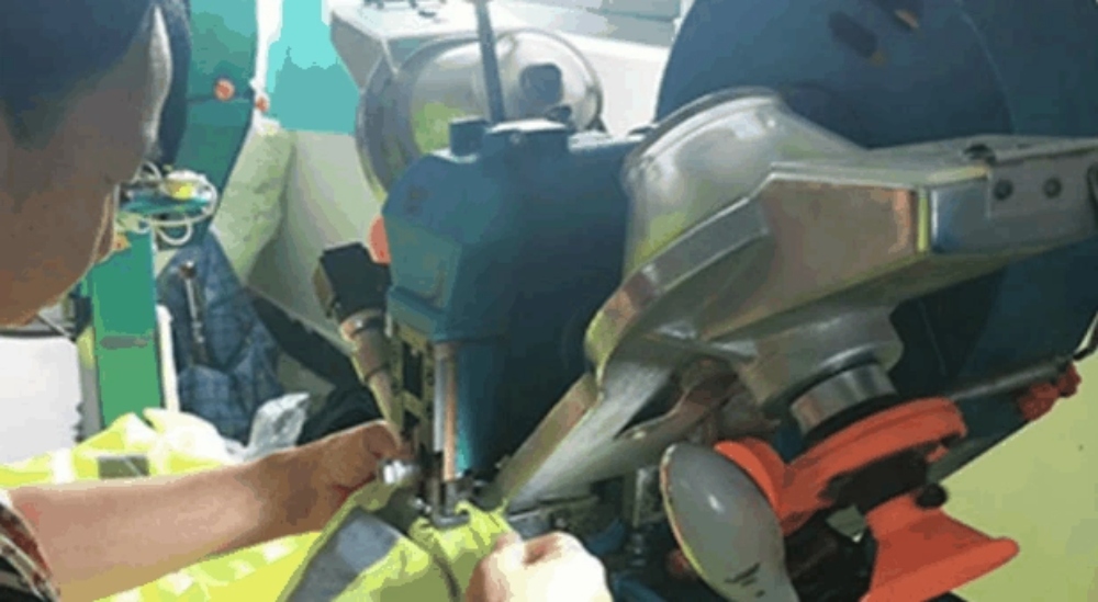 Rainwear Factory Seam Sealing