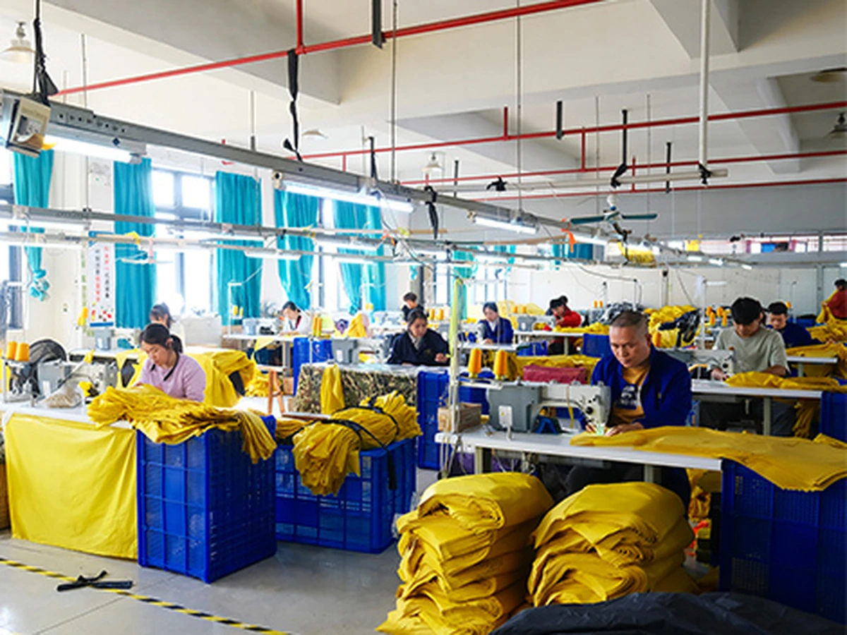 Rainwear Factory Inspection