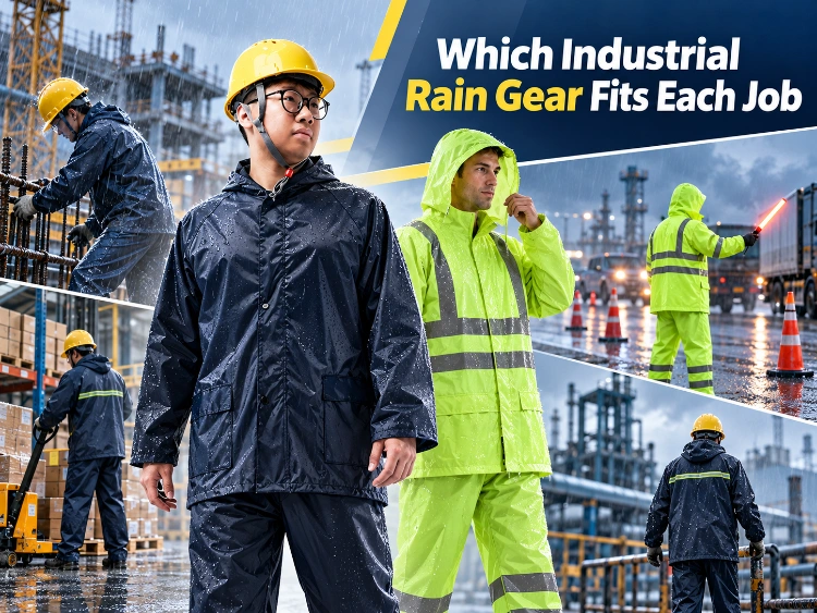 Which Industrial Rain Gear Fits Each Job? Which Industrial Rain Gear Fits Each Job?